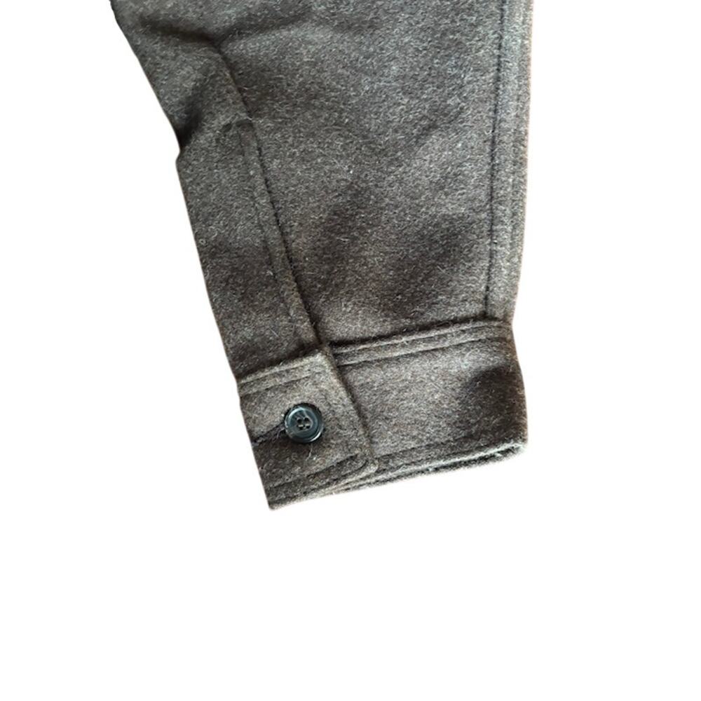 Filson Style 110 Mackinaw Wool Cruiser Jacket Brown Sz 48 USA Made Hunting Coat - Picture 13 of 16